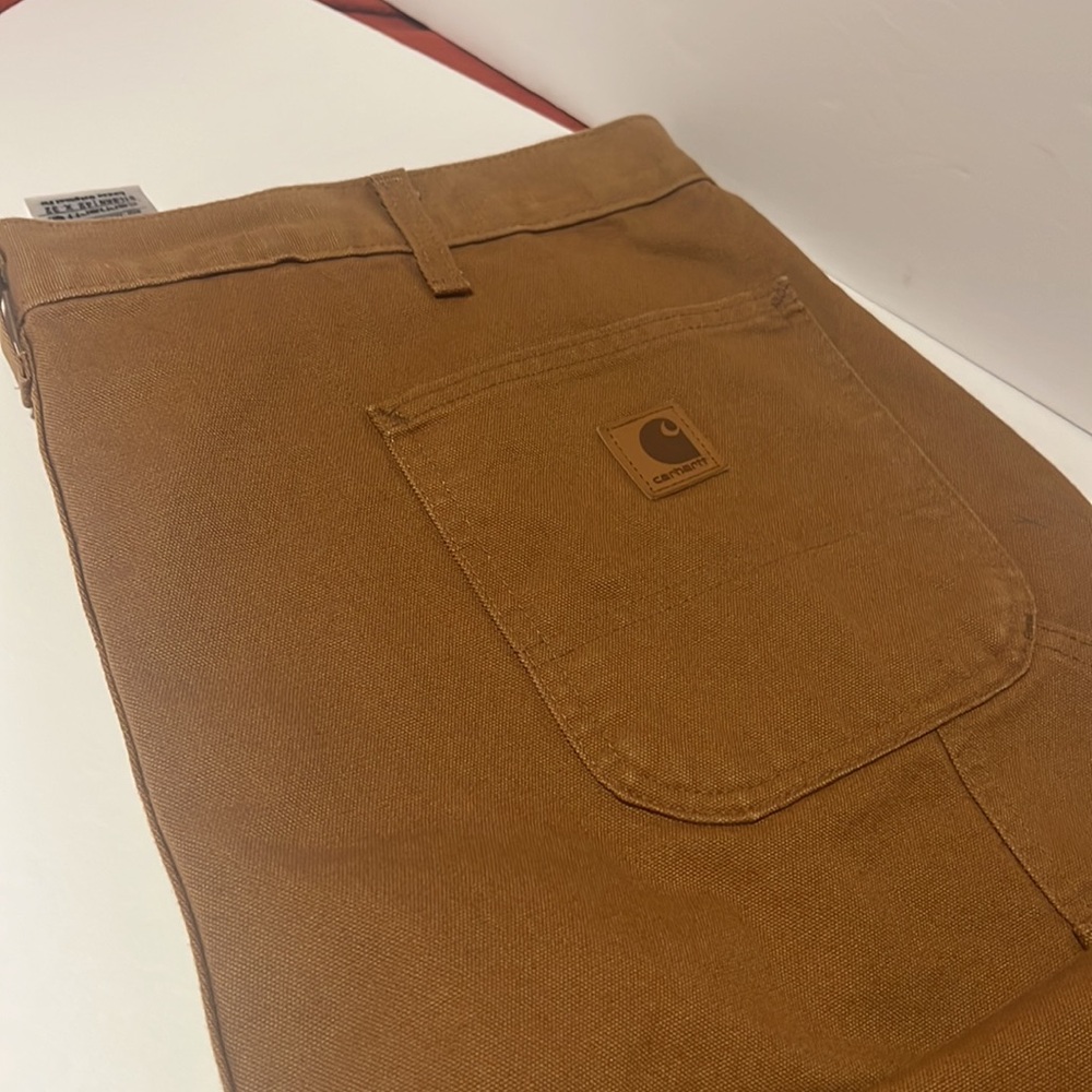 Carhartt Men's Loose Fit Washed Duck Utility Work Pant - Picture 7 of 11